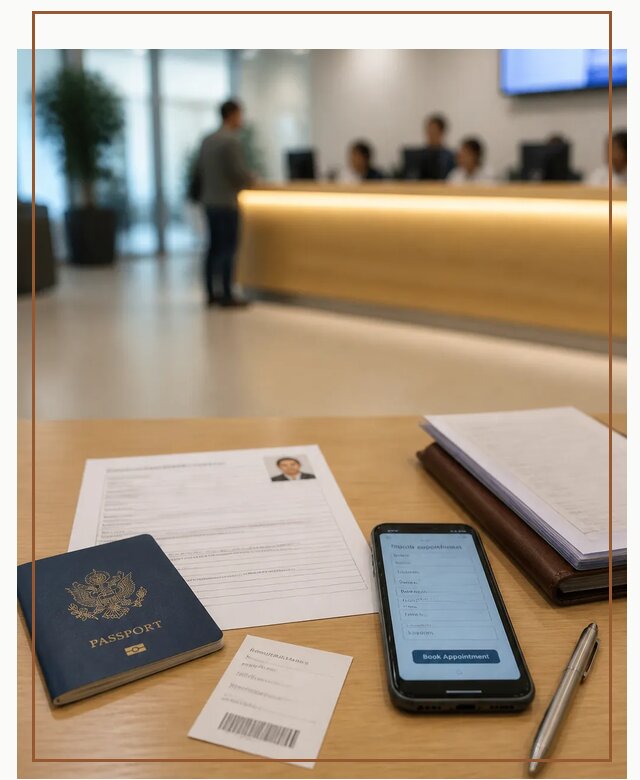 Запись в визовый центр в Ревде для подачи документов
