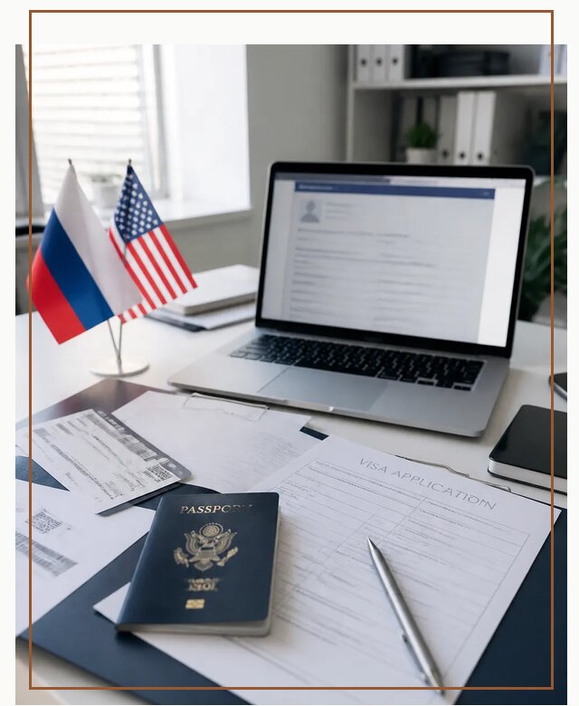 Оформление визы в США для туристов и бизнеса в Ревде