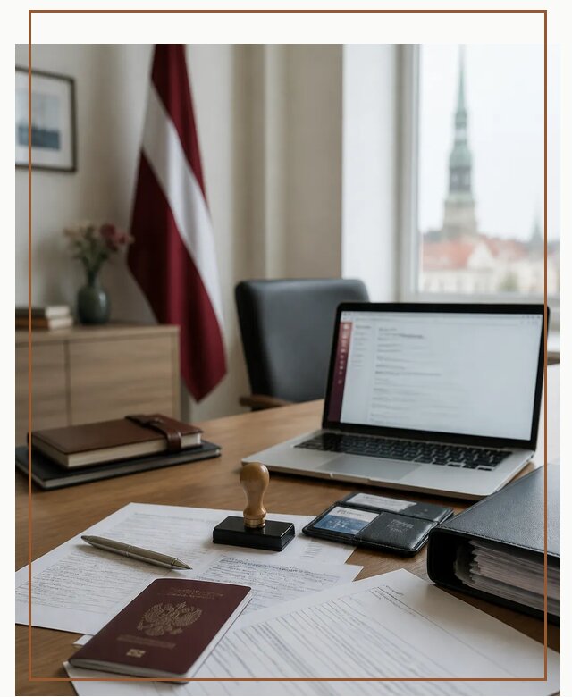 Оформление вида на жительство в Латвии под ключ в Ревде